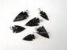 Picture of Black Obsidian 1 inch Arrowhead pendant , Picture 1