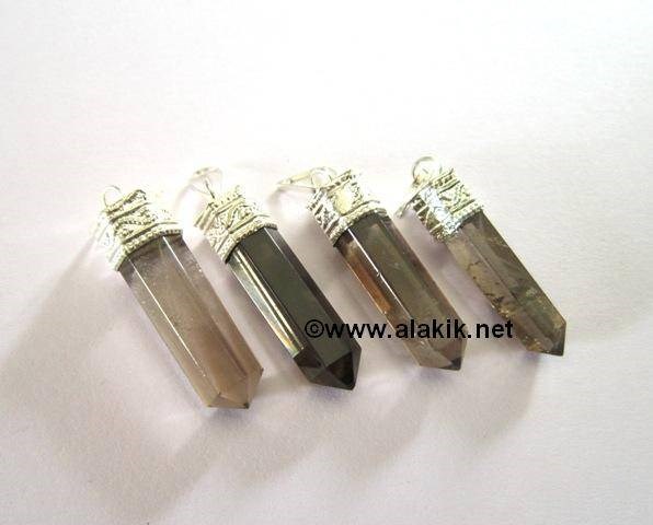 Picture of Smokey Quartz Cap Pencil Pendants