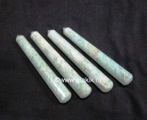 Picture of Amazonite 16 Facet Massage Wands