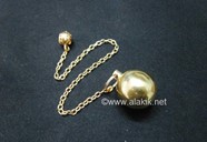 Picture of Golden Simple Chamber Ball pendulum