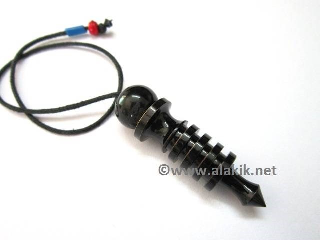 Picture of Black Isis Wiccan Pendulum