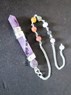 Picture of Amethyst 3pc Wand Pendulum w/. Chakra Chain, Picture 1