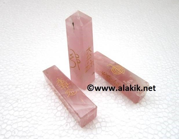 Picture of Rose Quartz USAI Reiki Tower