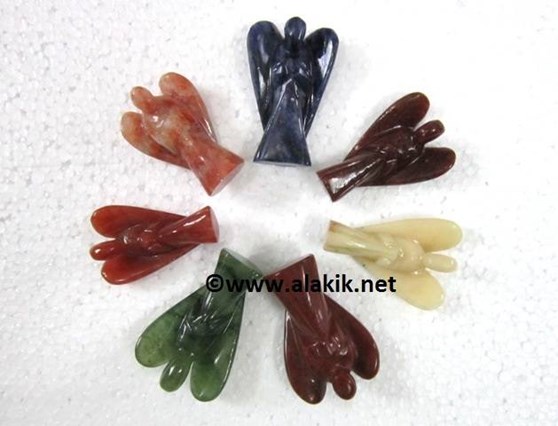 Picture of Assorted Gemstone Angels 2 Inch