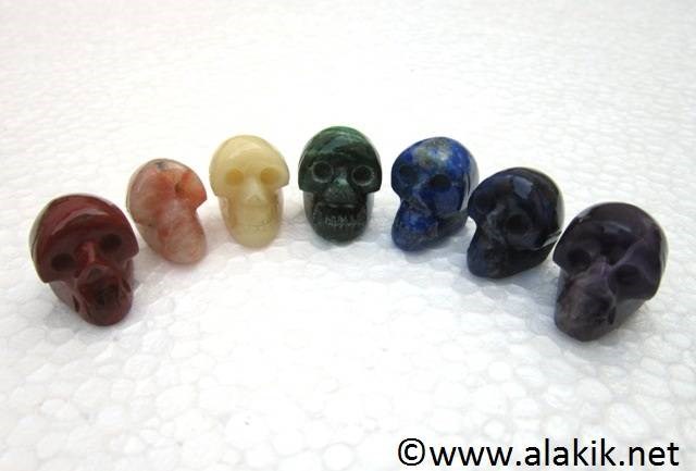 Picture of Chakra Skull Sets