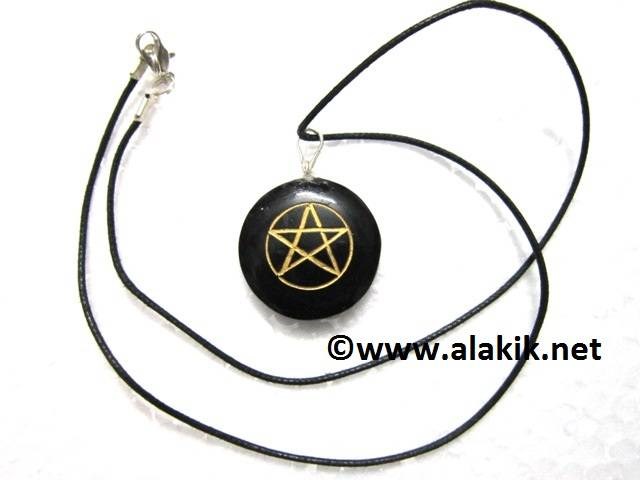 Picture of Black Pentacle Star Amulet