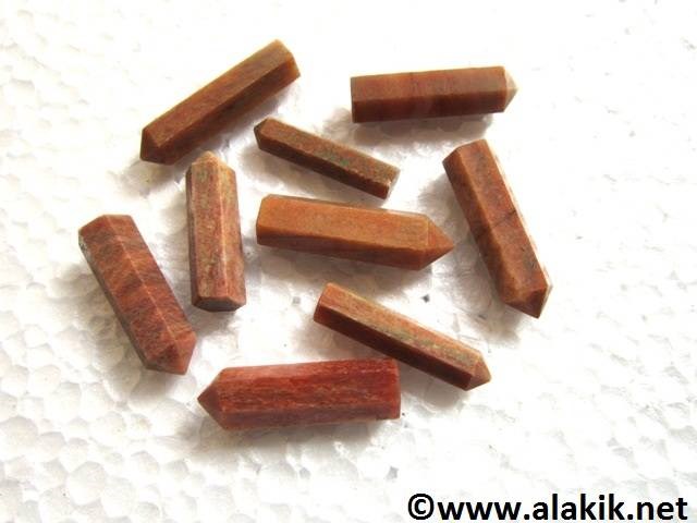 Picture of Peach Aventurine Single Terminated Pencil point
