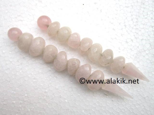 Picture of Rose Quartz tumble Healing Stick