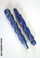 Picture of Lapis Lazule Twisted Healing Wands