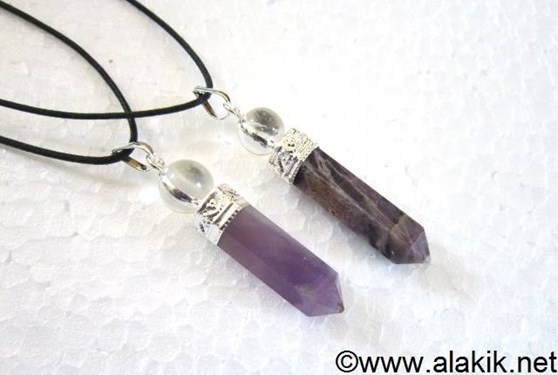 Picture of Amethyst 2pc Cap pencil with Cord