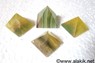 Picture of Rainbow Fluorite Pyramids 23-28mm, Picture 1