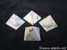 Picture of Howlite Pyramids 23-28mm, Picture 1