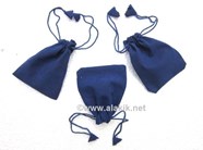 Picture of Blue Velvet pouch