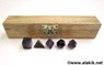 Picture of Amethyst 5pcs Geometry set with wooden box, Picture 1