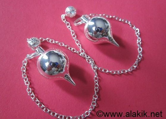 Picture of Metal Silver ball point pendulum