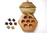 Picture of 7 Chakra merkaba Star with hexagonal wooden Box, Picture 1