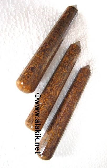 Picture of Calligraphy Stone Maryam 16 facet massage wands