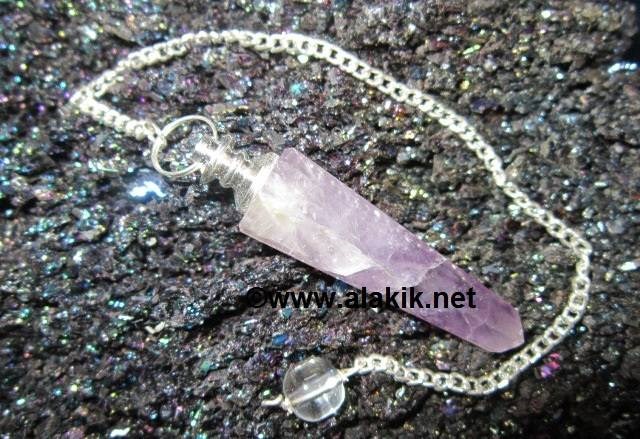 Picture of Amethyst obelisk pendulum