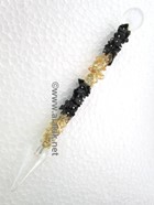 Picture of Citrine Black Tourmaline Combi Fuse Wire Healing Stick