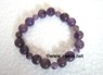 Picture of Amethyst 2x1 beads Elastic Bracelet, Picture 1