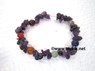 Picture of Amethyst Chips with chakra beads bracelet, Picture 1