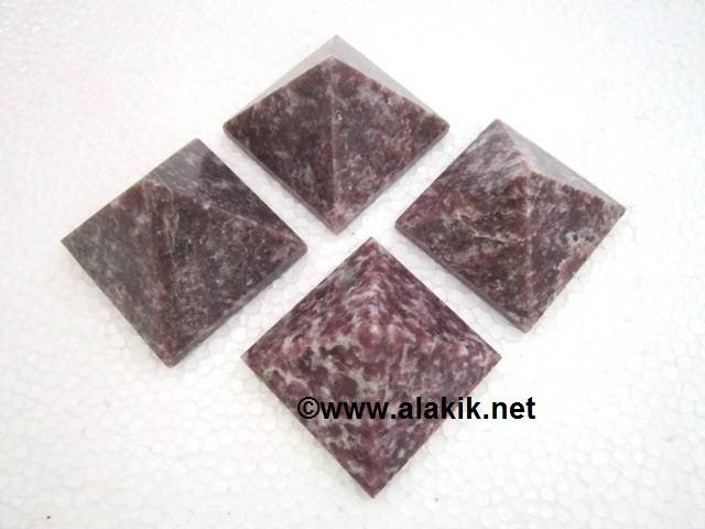 Picture of Lepidolite Pyramids