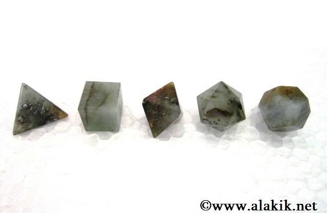 Picture of Labradorite 5pcs Geometry set