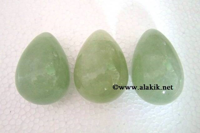 Picture of Prasiolite Eggs (Green Quartz)