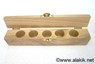 Picture of 5 hole long wooden box, Picture 1