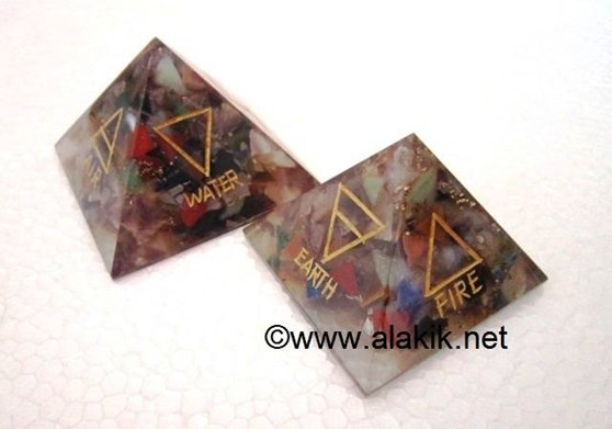 Picture of Element Chakra Orgone Pyramid