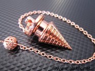 Picture of Bronze Twisted Metal pendulum