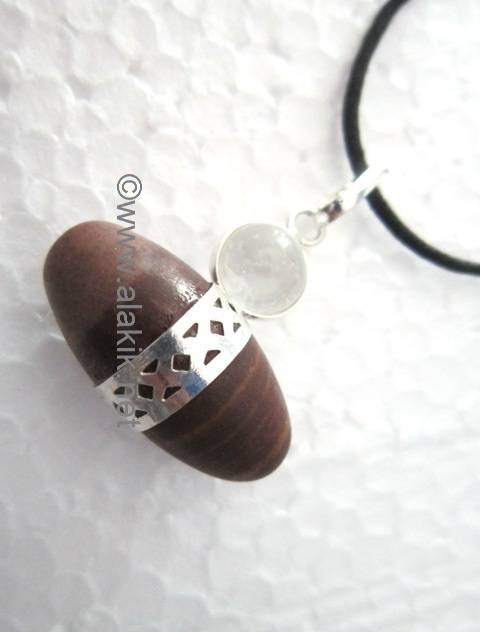 Picture of 2 pcs lingam pendant with cord