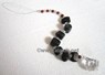 Picture of Black Tourmaline Tumble Suncatcher with Crystal, Picture 1