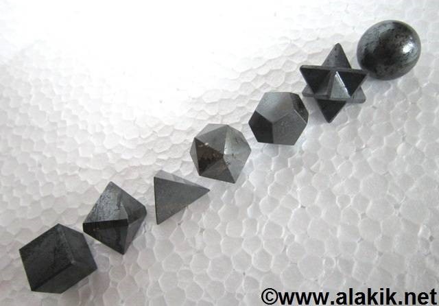 Picture of Hematite 7pcs Geometry Set