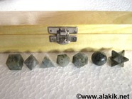 Picture of Labradorite 7pcs Geometry with box