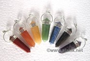 Picture of 7 Chakra Double Point Pendant Set