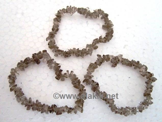 Picture of Smokey Quartz Chips Bracelets