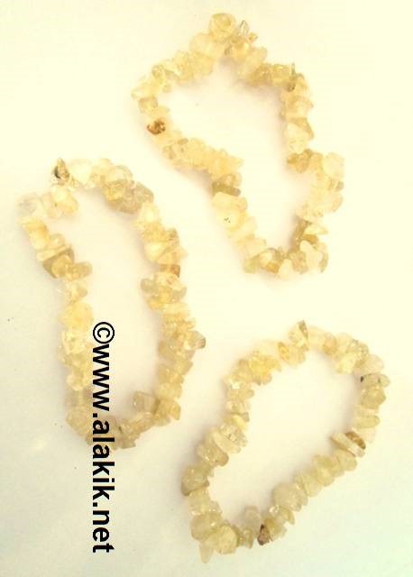 Picture of Golden Rutile Chips Bracelet