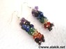 Picture of 7 Chakra Fuse Wire Earrings, Picture 1