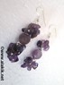 Picture of Amethyst FuseWire bead earring, Picture 1