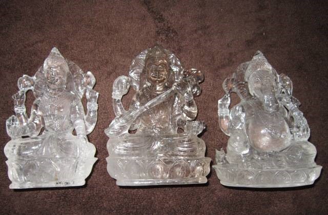 Picture of Laxmi Sarawati Ganesha Pair 1260g