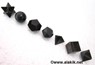 Picture of Blue Tiger Eye 7pcs Geometry set, Picture 1