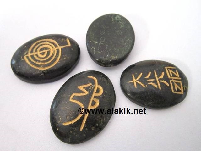 Picture of Black Jasper Engrave USAI Worry set
