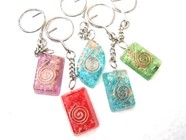 Picture of Mix colour orgone  key rings