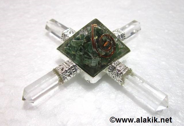 Picture of Green Jade Orgone Pyramid Energy Generator