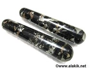 Picture of Black Tourmaline Orgone Smooth Massage wands