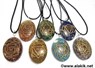 Picture of Engrave Chakra Orgone Oval Pendant Set, Picture 1