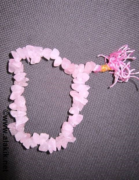 Picture of Rose Quartz Chips Power Bracelet