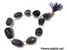 Picture of Amethyst Tumble with crystal Power  Bracelet, Picture 1