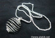 Picture of Silver necklace with cage